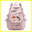 Schoolbag Crayon Shin-chan Nohara shinnosuke Crayon Shin-chan Campus Túi đi học đơn giản Học sinh trung học cơ sở Ba lô thời trang Ba lô Anime giá trị cao
