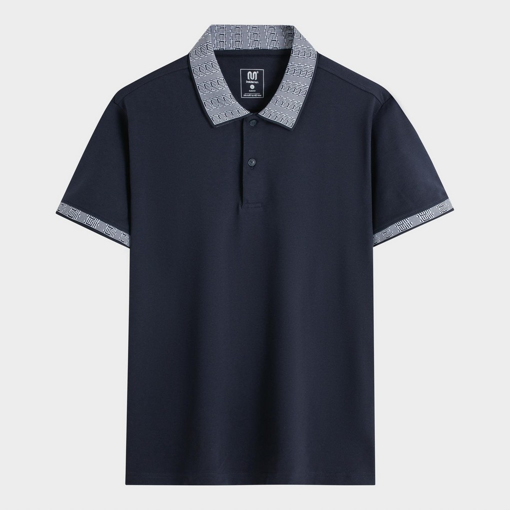 Mô tả Áo Polo Nam Tay Ngắn Insidemen Slim Fit ôm vừa vặn co giãn nhẹ IPS228AS0 - 1