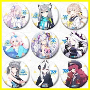 Huy hiệu Blue Archive Takanashi Hoshino Blue Archive Hàng hóa Huy hiệu Du lịch Chim Hoshino Bar Trâm Kashiko Shiroko Kurosaki Hina Anime Huy hiệu Sunaokami Shiroko