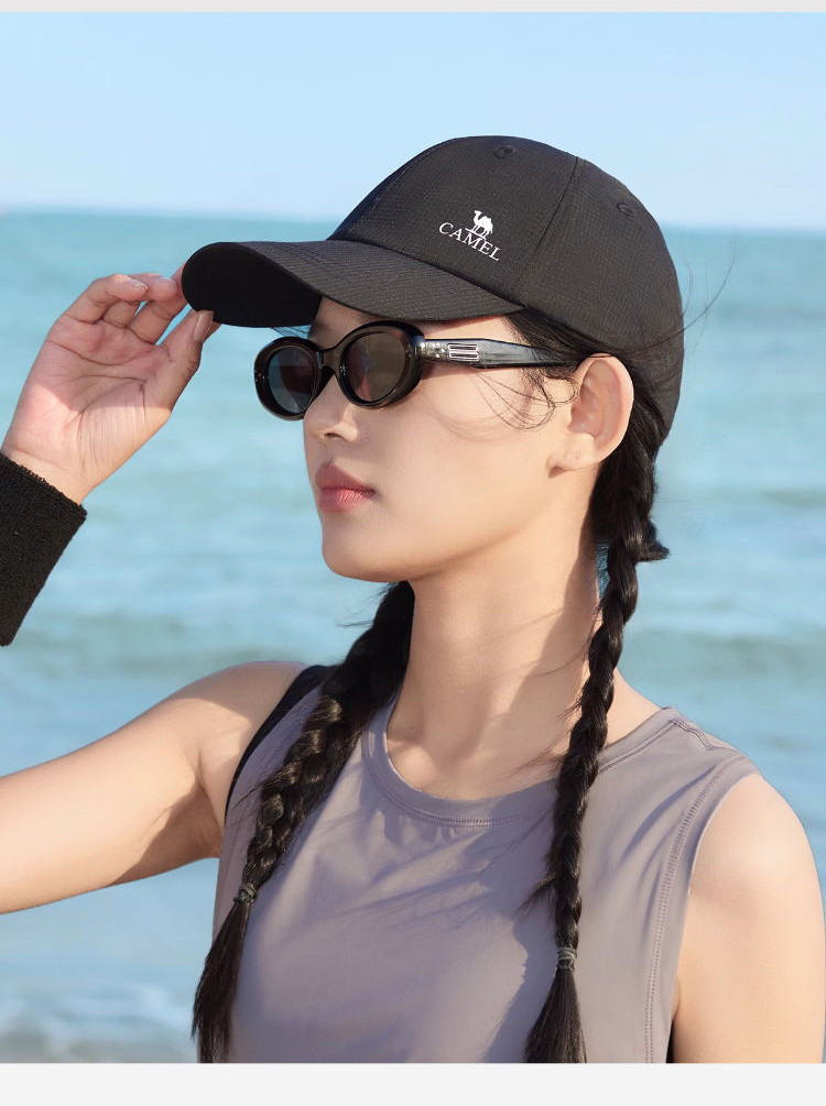 Mô tả Mũ bóng chày thể thao ngoài trời CAMEL CROWN dành cho nam và nữ Mũ chống nắng thoáng khí - 11