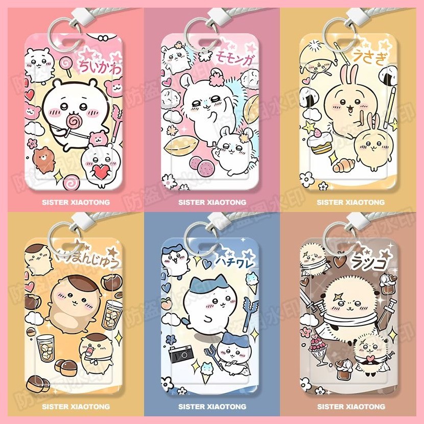 Hộp đựng thẻ bảo vệ thẻ Hộp đựng thẻ chiikawa chiikawa chiikawa chiikawa Hàng hóa Giá đỡ thẻ trượt học sinh Thẻ bữa ăn Thẻ nhận dạng thẻ xe buýt Hộp bảo vệ Thẻ kiểm soát truy cập Thẻ trường