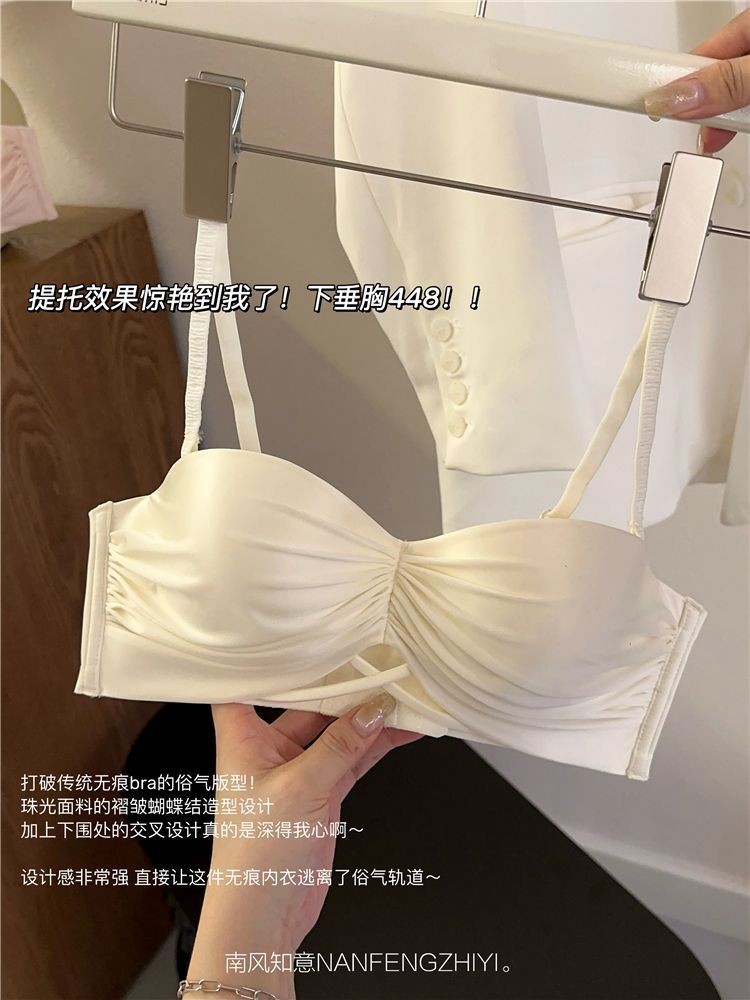 Áo Ngực Lót Nữ Không Dây Chống Chảy xệ Có Thể Điều Chỉnh Nửa Cốc