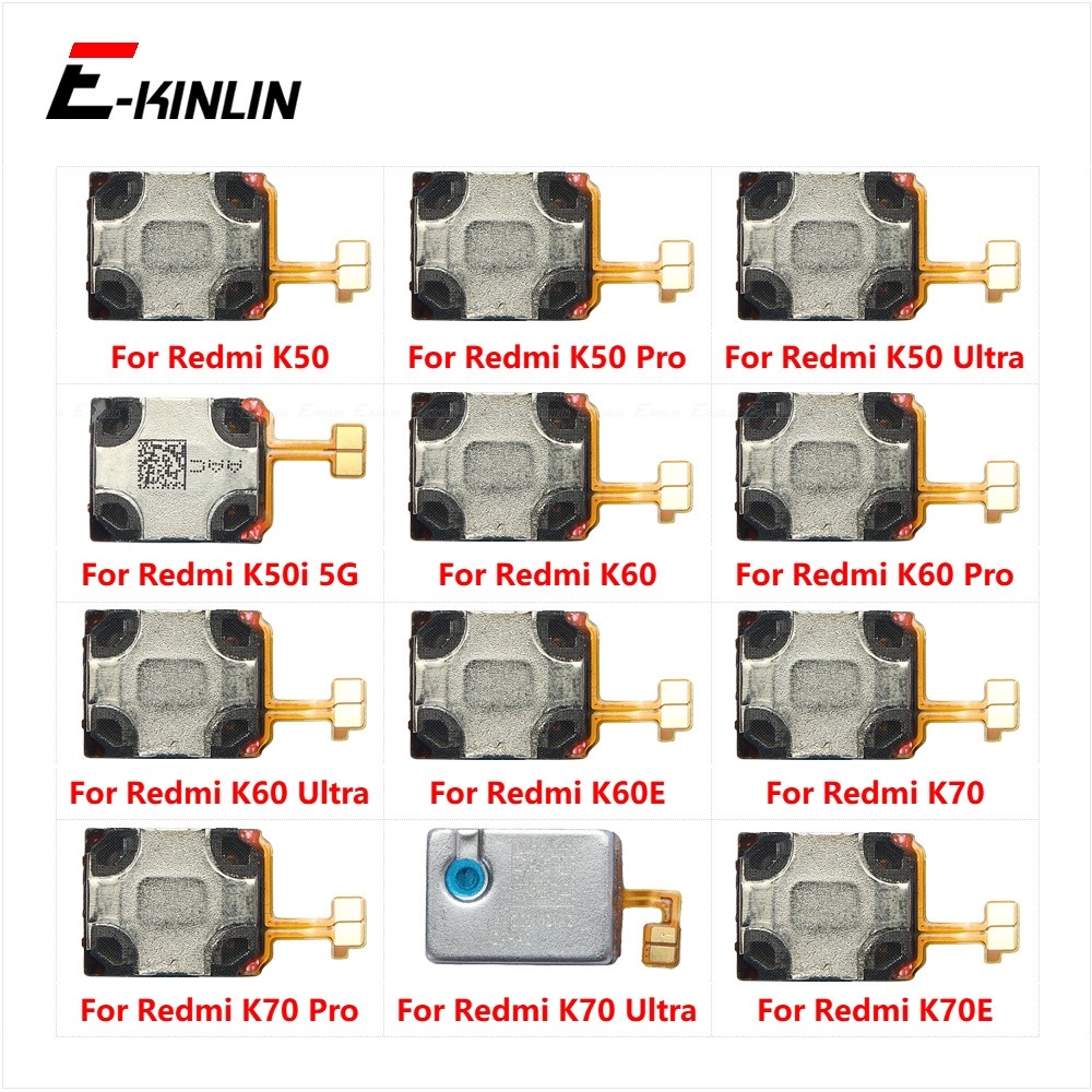 Đầu Tai Nghe Tai Nghe Loa Âm Thanh Flex Cáp Thu Cho Xiaomi Redmi K50 K50i K60 K60E K70 K70E Pro Ultra 5G Thay Thế Các Bộ Phận