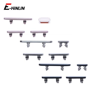 Bộ Đầy Đủ Nút Bên Cho 14 15 Plus Pro Max Bật Nguồn Khóa Tắt Âm Lượng Nút Công Tắc Tắt Tiếng Im Lặng Bộ Chìa Khóa Thay Thế Các Bộ Phận