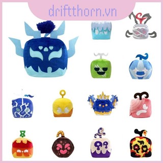 Blox Fruits Demon Fruit Đồ chơi sang trọng cao 15cm Mờ và có thể bóp được