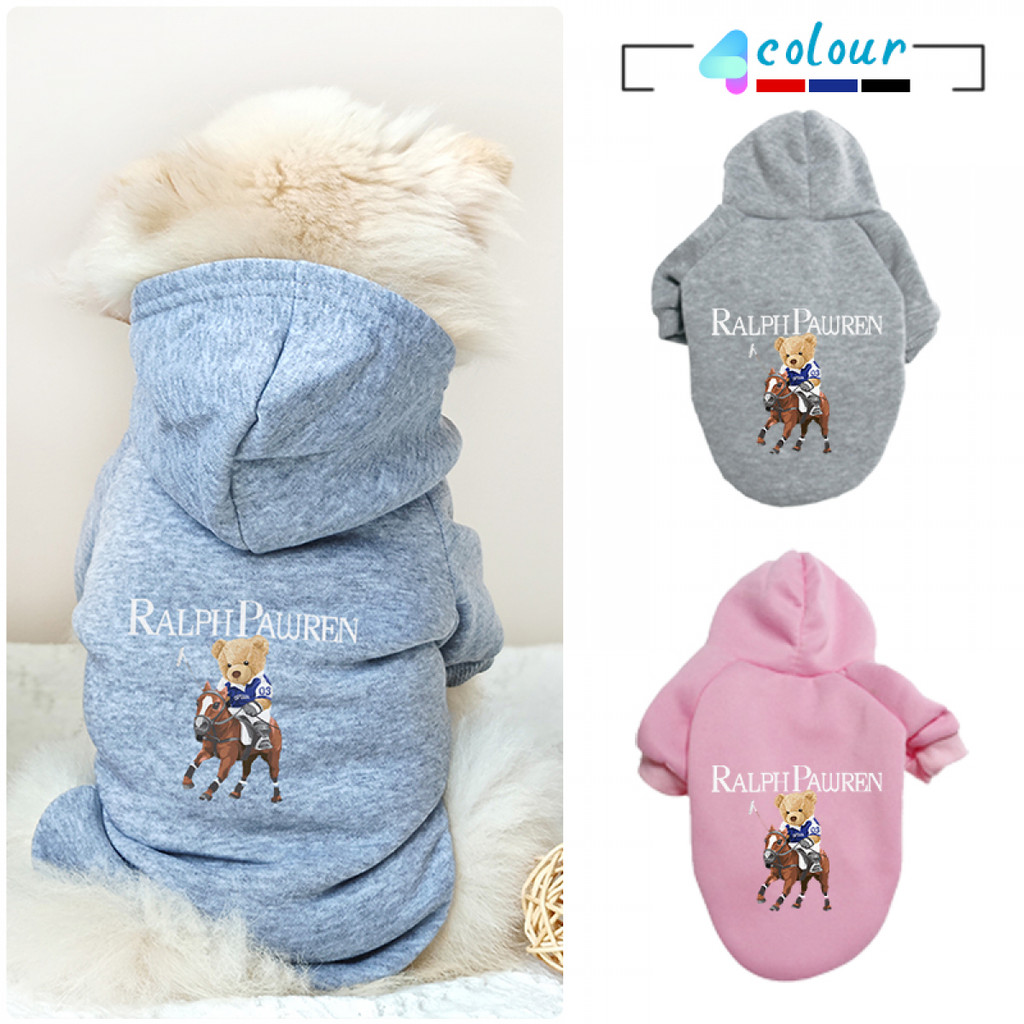 Áo Vest in họa tiết cưỡi ngựa cho mèo và chó ấm áp cho chó nhỏ và vừa