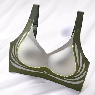 M-xxxl Liền Mạch Nữ Push Up Bra Thanh Niên Cô Gái Mềm Mại Không Dây Đồ Lót Một Mảnh Miếng Lót Quần Lót Nữ