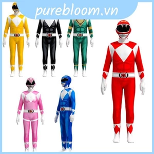Trang phục Rangers cho cả gia đình: Bộ đồ liền quần và mặt nạ chất lượng cao