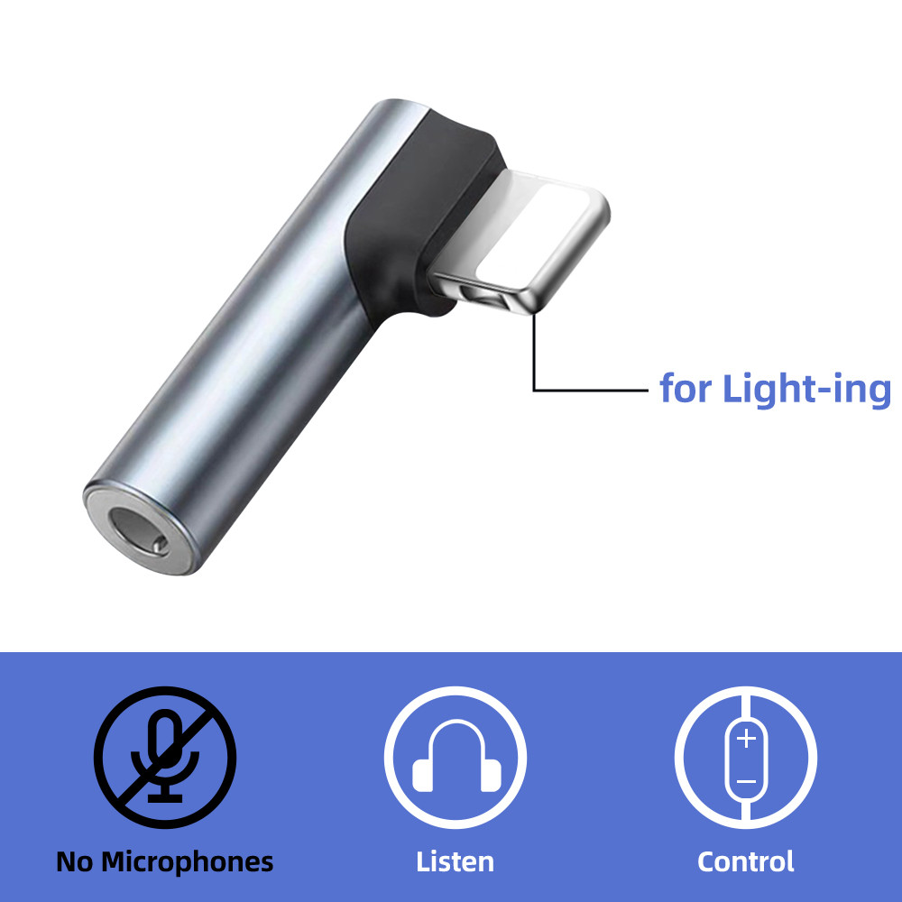 Mô tả Hdoorlink USB Type-C Sang 3.5 mm Jack Bộ Chuyển Đổi Âm Thanh Khuỷu Tay IOS Sang Tai Nghe Aux Jack Chuyển Đổi Cho Điện Thoại - 4