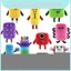 Hoạt Hình Dễ Thương Numberblocks Búp Bê Sang Trọng Giáo Dục Đồ Chơi Nhồi Bông Số Khối Đồ Chơi Trẻ Em Trẻ Em Quà Giáng Sinh Số Học Tập