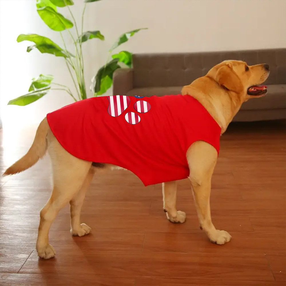 ✨ Hàng Mới Về ✨ Áo Vest chó 3XL-6XL in hình thời trang cho chó thoáng khí cho chó lớn và vừa