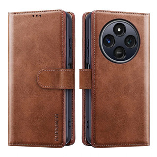 Ốp Ví Cho Xiaomi Redmi 14C 4G Poco C75 4G 5G A4 5G A3 Pro 4G Ốp Điện Thoại Có Giá Đỡ Thẻ Đế Da Lật Từ Tính Vỏ Bảo Vệ Chống Sốc