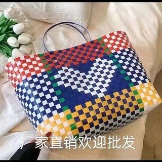 Túi dệt thời trang Túi xách nữ Giỏ mua sắm lớn Giỏ đựng đồ Túi xách để đi chơi mẹ