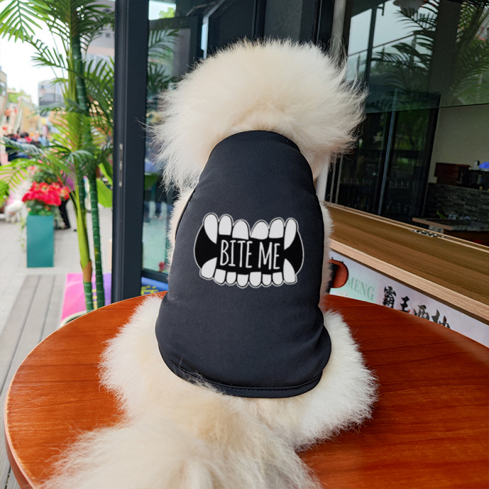 ✨ Hàng Mới Về ✨ S-2XL Thú Cưng Họa Tiết Vui Nhộn In Hình Cho Chó Nhỏ Và Vừa Quần Áo Cho Chó Thoáng Khí