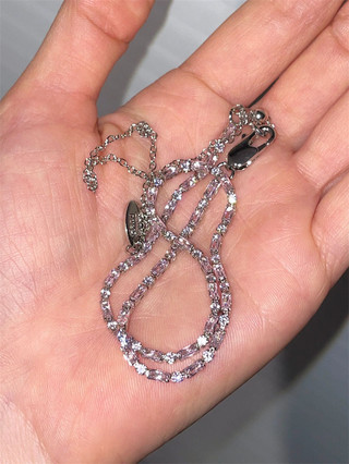 Có bạn desgin
 Vòng Cổ Zircon Cao Cấp Nữ ins Ánh Sáng Sang Trọng Tinh Tế Niche Thiết Kế Tính Khí Chuỗi Xương Đòn Phù Hợp Với Cao @ -