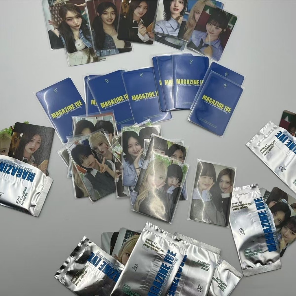 Ive Random Photocard Pack 2024 2nd Fanmeeting MAGAZINE | Shopee Việt Nam