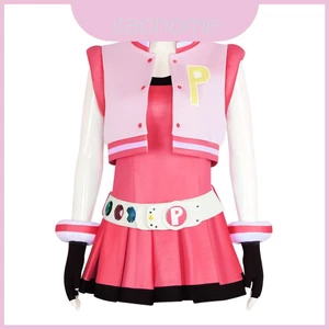 Thời Trang Powerpuff Girls Cosplay Đầm Dành Cho Người Hâm Mộ Đường Phố Độc Đáo Anime Mặc