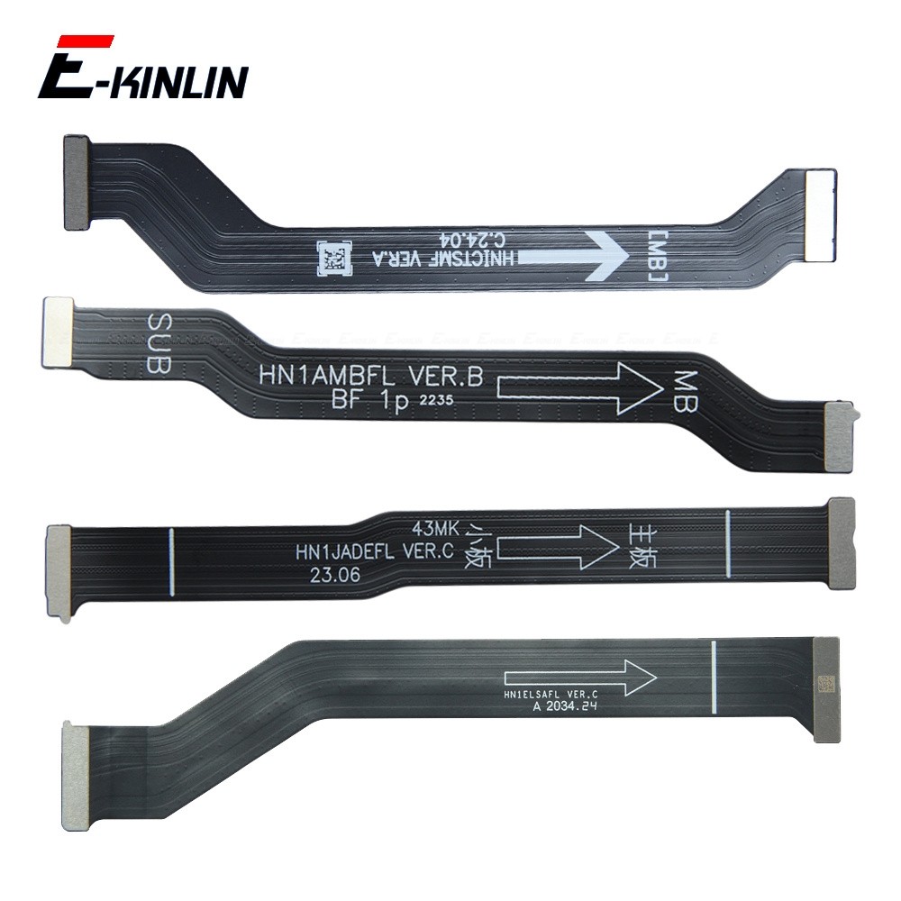 Bảng Chính Mainboard Bo Mạch Chủ LCD Kết Nối Cáp Mềm Cho HuaWei Mate 50 RS 50E P60 Nghệ Thuật P50 P50E P40 Pro Plus Lite E 5G Thay Thế Các Bộ Phận
