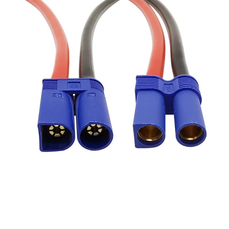 Cáp Silicon EC5 12AWG EC5 Nam Cắm / Jack Nữ Đầu Nối Dây Đuôi Heo Cho ...