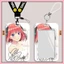Hộp đựng thẻ Id Hộp đựng thẻ bảo vệ Bộ sưu tập Quintuplets Nakano Ichika Nino Miku Yotsuba Itsuki Hoa năm bằng nhau Đám cưới Nakano Sanjiu Hộp đựng thẻ gạo Trường học Thẻ nước Thẻ kiểm soát truy cập Thẻ xe buýt Thẻ làm việc