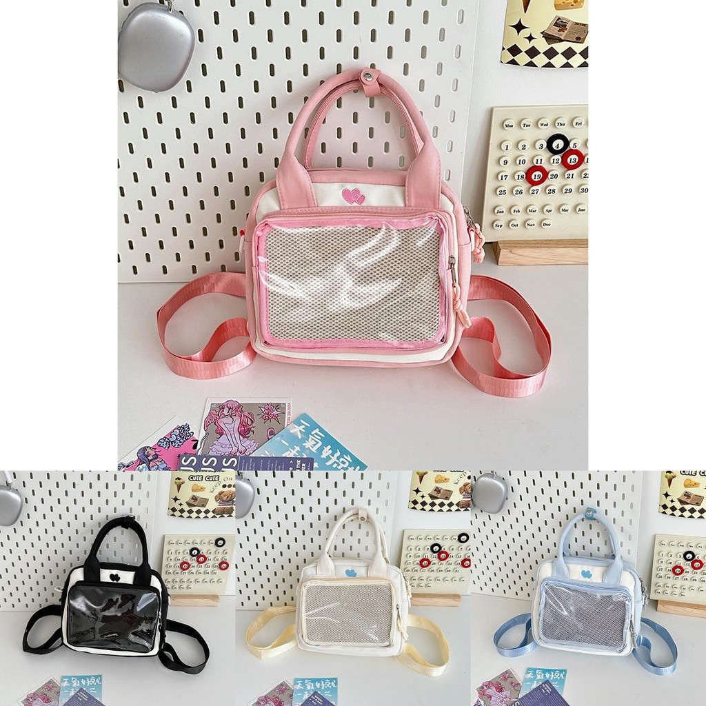 Thiết kế đơn giản Túi đeo chéo Nylon thanh lịch có khóa kéo cho cô gái ngọt ngào hàng ngày