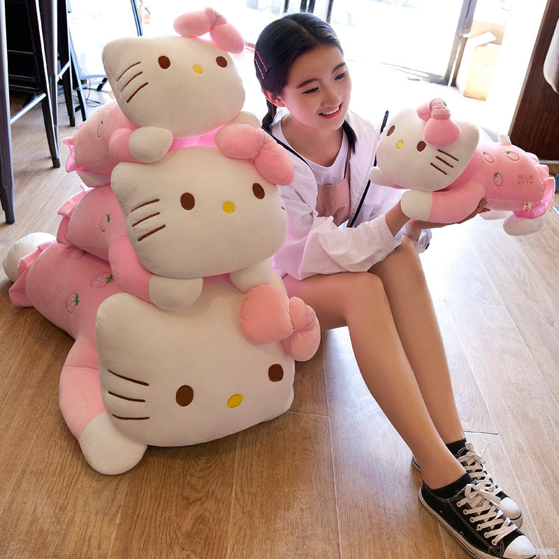 Hello Kitty Doll Kt Cat Rag Doll Katie Cat Plush Toy Girls ôm gối ...