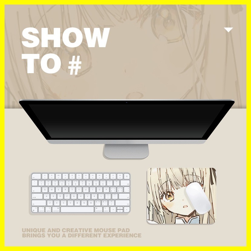 [ZOCI] Miếng Lót Chuột Shiina Mahiru Shiina Mahiru Angel Next Door Classmate Shiina Mahiru Miếng Lót Chuột Phong Cách Mới Seaming Dày Bàn Máy Tính Có Thể Giặt Mềm Mại