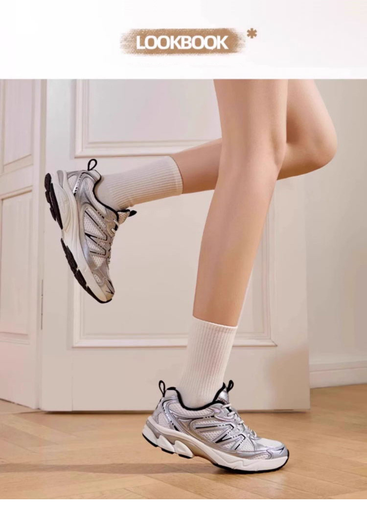 Mô tả CAMEL CROWN Giày chạy bộ giảm xóc nam và nữ Lưới thoáng khí Giày thông thường tăng chiều cao - 10