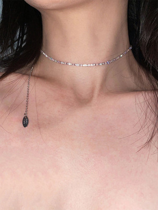Có bạn desgin
 Vòng Cổ Zircon Cao Cấp Nữ ins Ánh Sáng Sang Trọng Tinh Tế Niche Thiết Kế Tính Khí Chuỗi Xương Đòn Phù Hợp Với Cao @ -