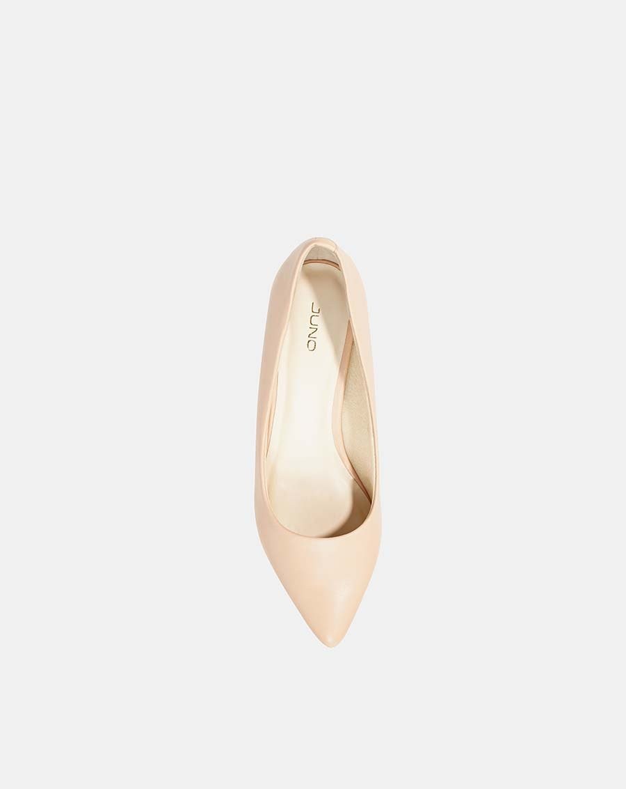Mô tả Giày Cao Gót Nữ 7cm Thời Trang JUNO Giày Cao Gót Mũi Nhọn Gót Thanh CG07080 - 4