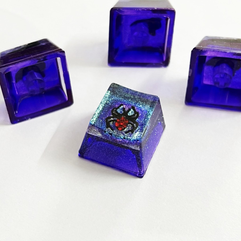 Keycaps Mới Cá Tính Nhựa Keo Trong Suốt Halloween Keycaps Cá Tính Bát ...