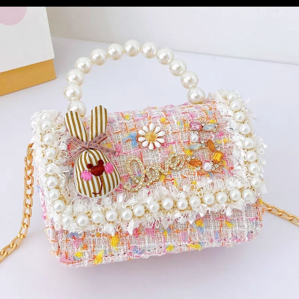 Túi trẻ em đeo chéo bé gái túi đựng tiền xu mini cho bé gái | Shopee ...