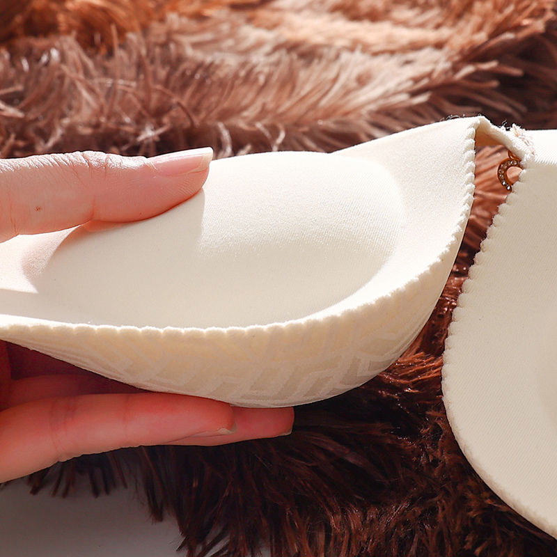 Quần Lót Cực Dày Nữ Vú Nhỏ Tập Hợp 8CM Dày Không Có Vòng Thép Gợi Cảm Liền Mạch Bằng Ngực Chuyên Dụng Áo Ngực Lớn