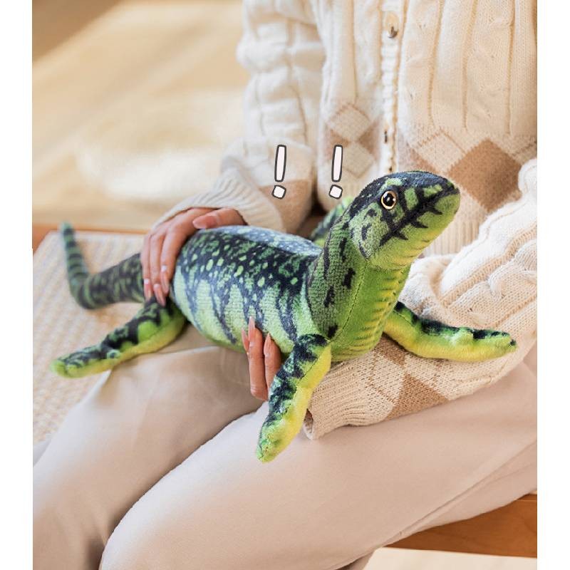 Và Cuddly Mềm Khổng Lồ Thằn Lằn Sang Trọng Búp Bê Thực Tế Lớn Bốn Chân Làm Quà Tặng Tắc kè