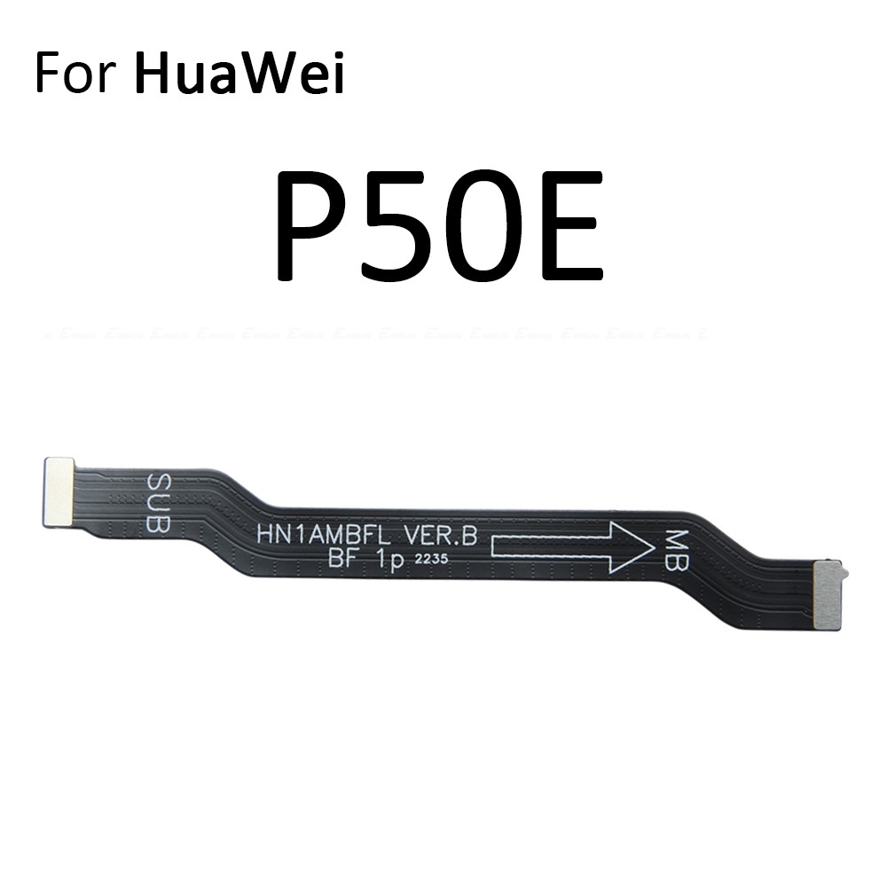 Bảng Chính Mainboard Bo Mạch Chủ LCD Kết Nối Cáp Mềm Cho HuaWei Mate 50 RS 50E P60 Nghệ Thuật P50 P50E P40 Pro Plus Lite E 5G Thay Thế Các Bộ Phận