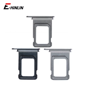 Khay đựng thẻ Sim Ổ cắm Giá đỡ khe cắm Hộp nối Bộ chuyển đổi đầu đọc cho 15 Pro Max Thay thế các bộ phận