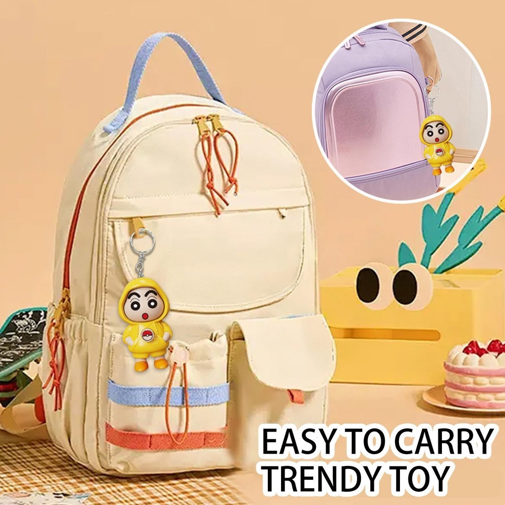2 Đồ Chơi Giải Nén Sáng Tạo Dễ Thương Thay Đổi Mặt Crayon Shin-chan Búp Bê Móc Khóa Sáng Tạo Và Thú Vị Kuromi Đồ Chơi Đổi Mặt Quà Tặng Sinh Nhật