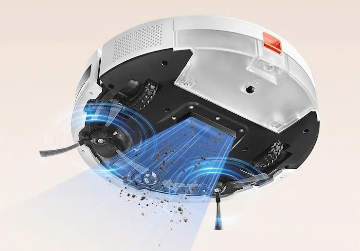 Mô tả Robot Hút Bụi Lau Nhà Xiaomi Vacuum E5 | 3 Cấp Độ Hút | Cảm Biến Né Vật Cản | BH Chính Hãng 12 Tháng - Trắng - 4