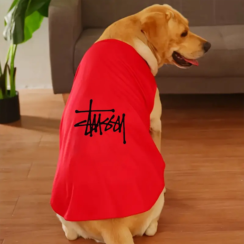 ✨ Hàng Mới Về ✨ 3xl-6xl Đen Graffiti Họa Tiết Mèo / Chó Thoáng Khí Kích Thước Lớn Áo Vest Lớn Vừa Quần Áo Cho Chó