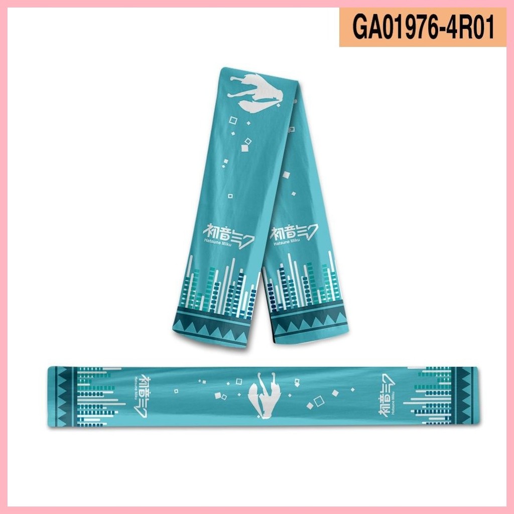 Khăn Hatsune Miku Khăn Anime Ánh Sáng Tông Màu Bé Gái Nam Nữ Hai Chiều Anime Ngoại Vi Nhật Bản Thu Đông Phong Cách Yếm Ke