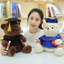 Gấu bông sang trọng tốt nghiệp mềm mại và dày dặn có mũ bác sĩ Lý tưởng cho những khoảnh khắc kỷ niệm