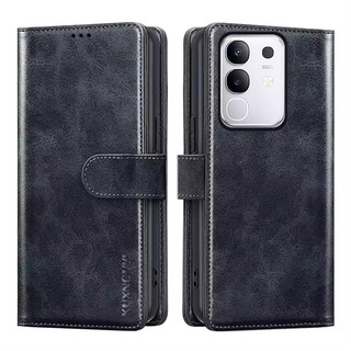Ví Ốp Điện Thoại Vivo Y29 4G Có Đựng Thẻ Đế Da Lật Từ Tính Bảo Vệ Vỏ Chống Sốc Vivo Y29 4G T4x 5G