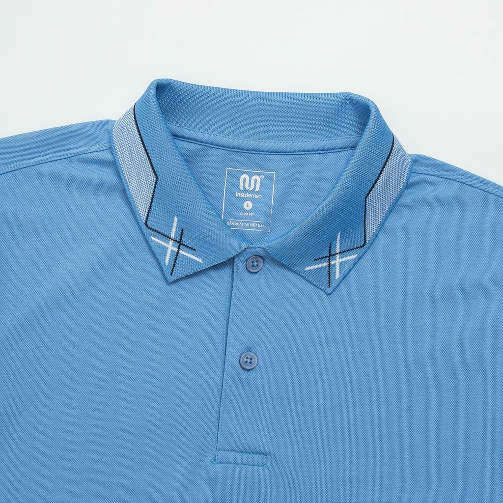 Mô tả Áo Polo Nam Tay Ngắn Insidemen Slim Fit ôm vừa vặn co giãn nhẹ IPS228AS0 - 6