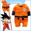 Trang phục áo liền quần Cosplay Dragon Ball Z siêu mềm mại và thoải mái cho bé trai