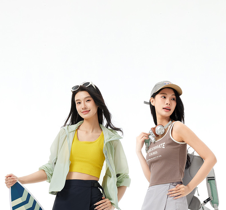 Mô tả CAMEL CROWN Ngoài Trời Nhanh Khô Quần Short Nữ Váy Quần Mùa Hè Co Giãn Băng Cảm Giác Chống Nắng Quần Short - 1