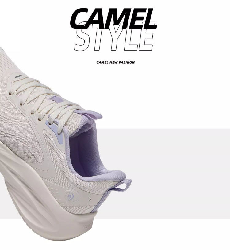 Mô tả CAMEL CROWN Giày Thể Thao Nam Nữ Thoáng Khí Thoáng Khí Hút Sốc Chạy Bộ Giày Chạy Bộ - 2