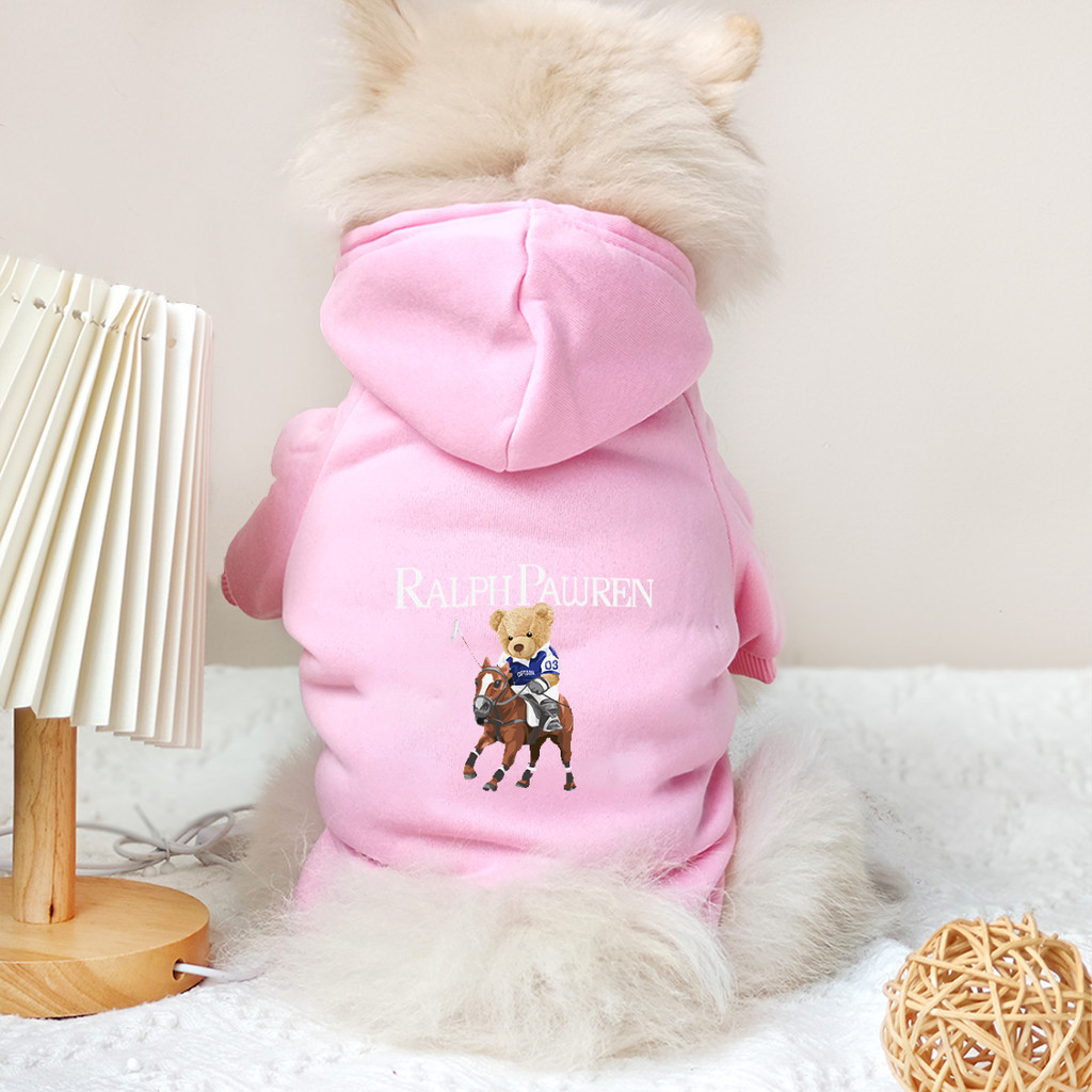 Áo Vest in họa tiết cưỡi ngựa cho mèo và chó ấm áp cho chó nhỏ và vừa
