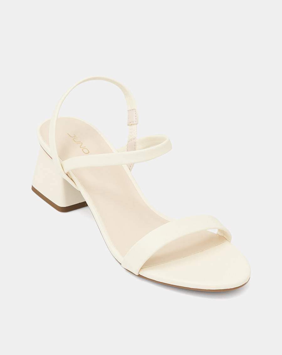 Mô tả Giày Sandal Nữ 5cm Thời Trang JUNO Gót Thấp Quai Ngang SD05112 - 5