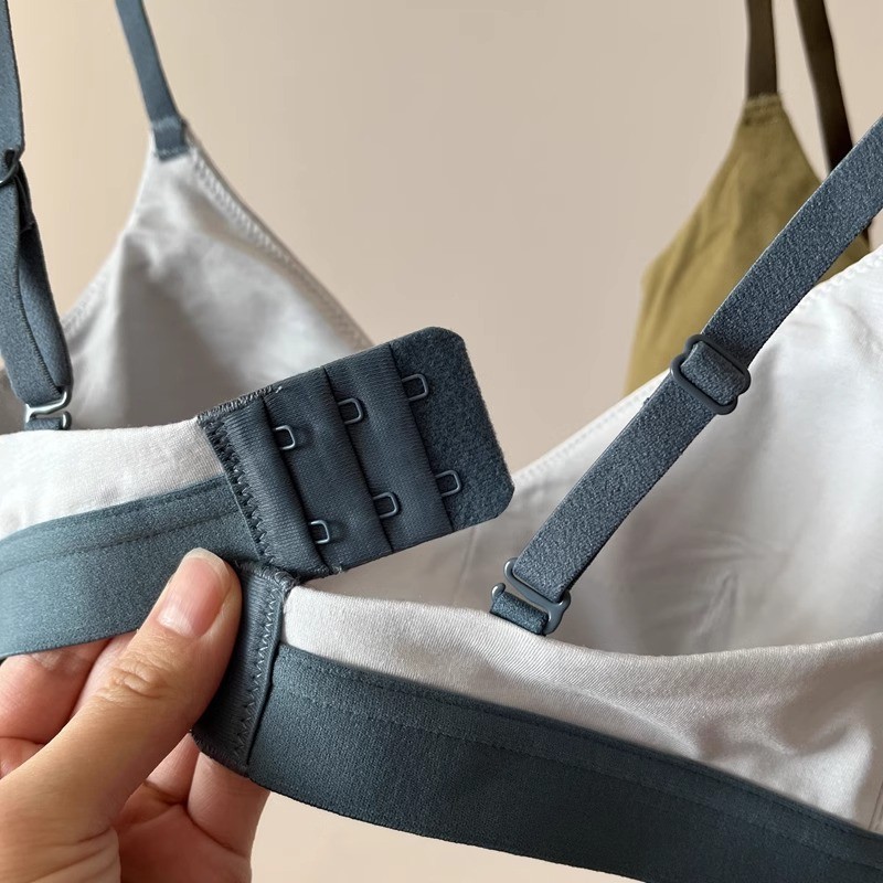 [Sản phẩm mới] Cốc mỏng liền mạch Áo ngực nữ trẻ trung không dây Quần lót ngực nhỏ Quần lót nữ Bralette