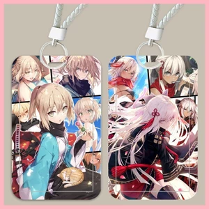 Hộp đựng thẻ Hộp đựng thẻ Vỏ bảo vệ Hộp đựng thẻ Karna Gilgamesh Emiya Shirou Tohsaka Rin Altria Pendragon Okita Soji số phận / Hộp đựng thẻ FGO Thẻ trường Thẻ bữa ăn sinh viên Thẻ kiểm soát truy cập Thẻ xe buýt Vỏ bảo vệ nhà máy Dây buộc